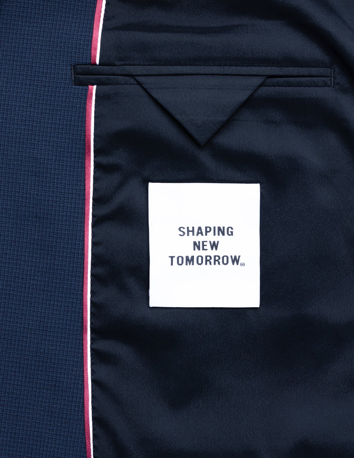 Essential Blazer Regular Navy Checks